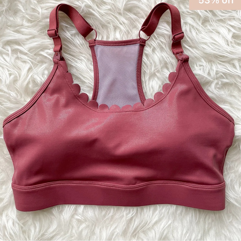 Sweat and Milk Nursing Sports Bra